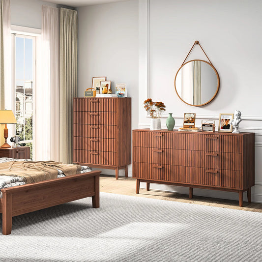 Modern Closet Dressers Chest of Drawers, With 5 Or 6 Drawers