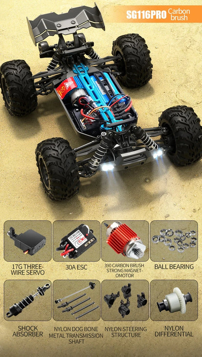4WD RC Professional Racing 2.4G High Speed Off-Road Drift Car