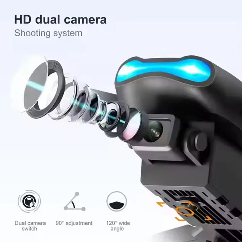 HD Dual Camera E99 Pro RC Mini Drone 4K With Wi-Fi 1080P 720P