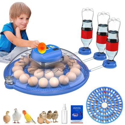 26-52 Eggs Automatic Incubator, Upgrade Automatic Water Adding