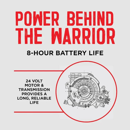 Electric Wheelbarrow 350LB Capacity, & 8H Battery Life