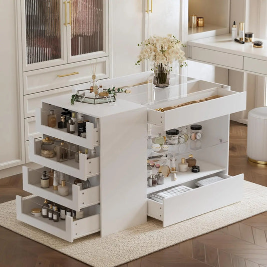 "47.2" Jewelry Display Cabinet for Walk-in/Dressing Room"