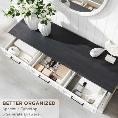 7 Drawer Drawers for Bedroom with Large Metal Handles