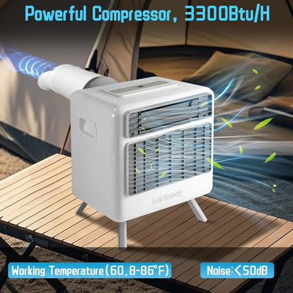 3300BTU Portable Air Conditioner for Camping