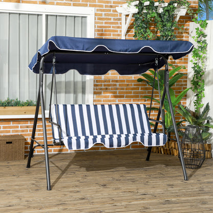 Porch Swing Hammock Bench with Canopy