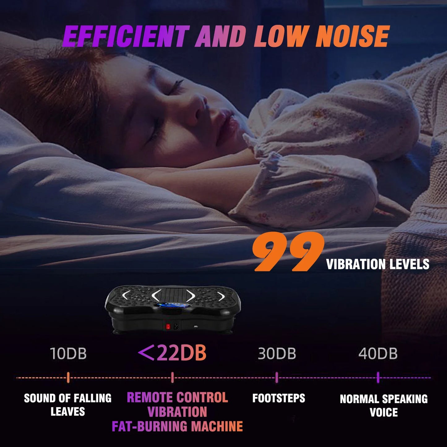 Fat-Burning Full Body Vibration Exercise Machine
