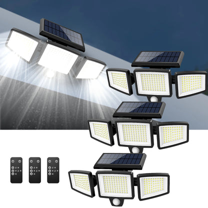 Solar Light with 200+ LEDs and Motion Sensor