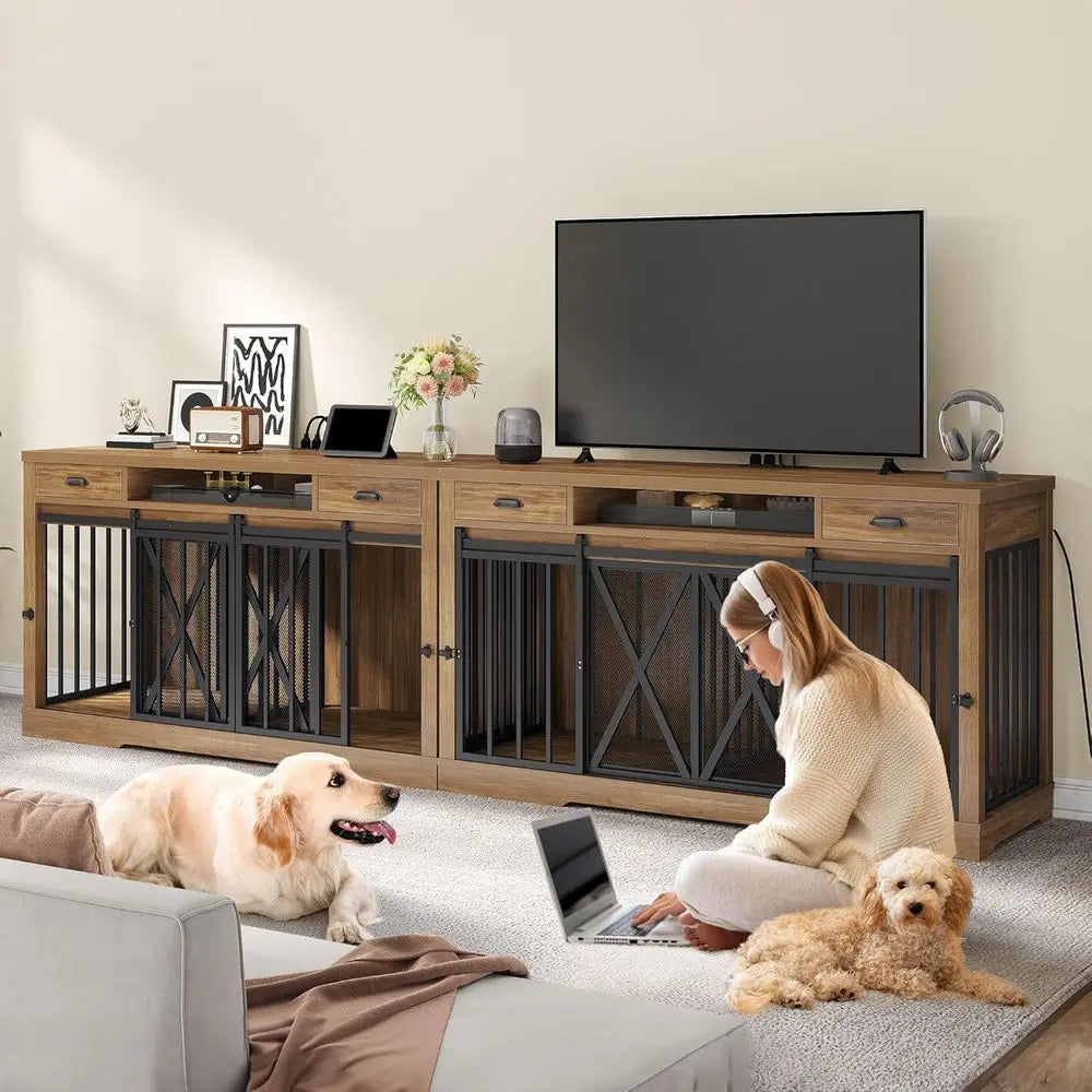 63 Inch Heavy Duty Wooden Cage Furniture