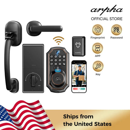Smart Wi-Fi Keyless Door Lock with Camera