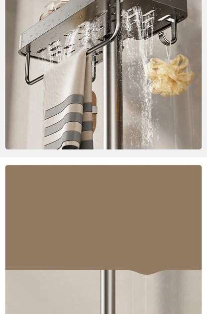 Bathroom Shower Shampoo Organizer Storage Shelf