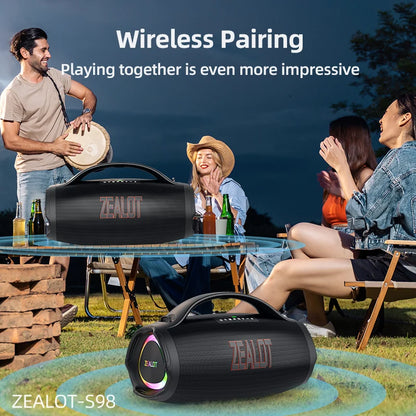 160W High Volume Portable Bluetooth Speaker