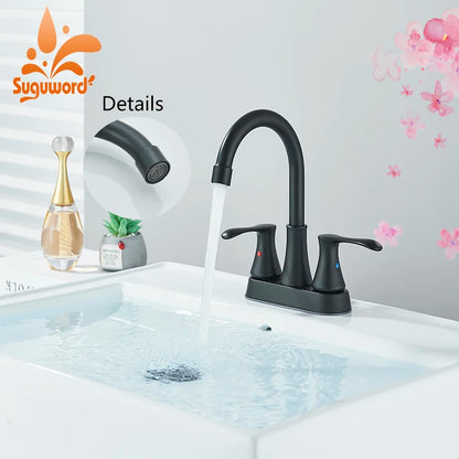 Black Bathroom Sink Vanity Faucet