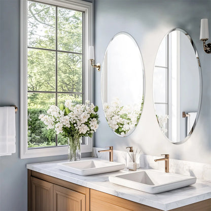 Beveled Edge Bathroom Vanity Mirror