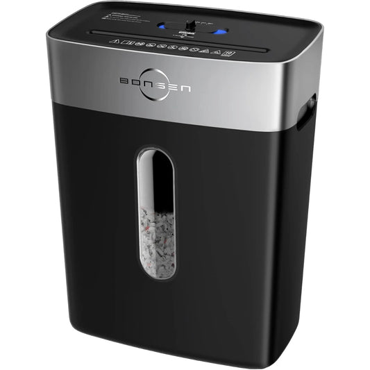 10-Sheet Cross-Cut Home Office Shredder P-4 Security.