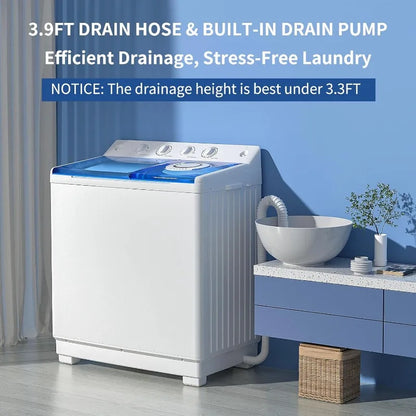 40Lbs Compact Washing machine