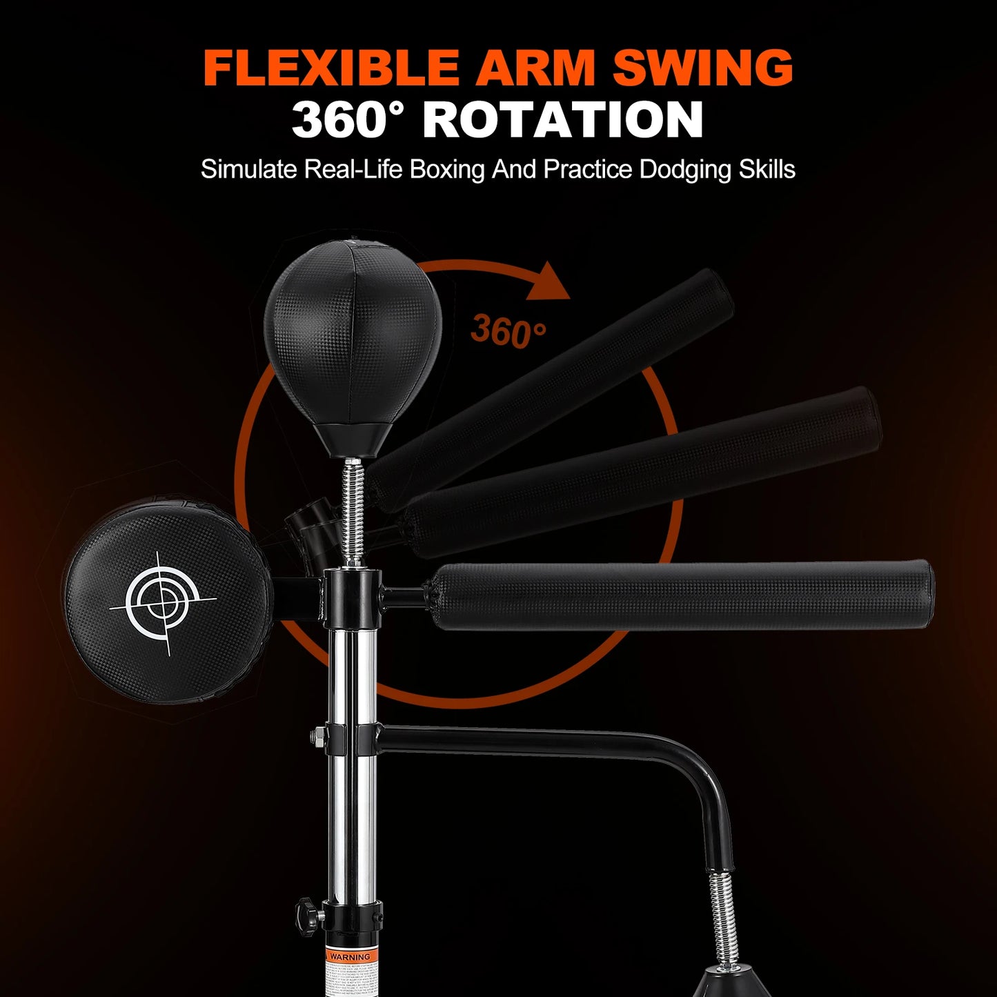 5 in 1 Punching Bag with Stand for Adult & Kids