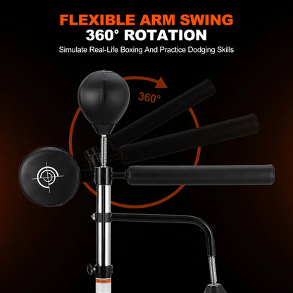 5 in 1 Punching Bag with Stand for Adult & Kids