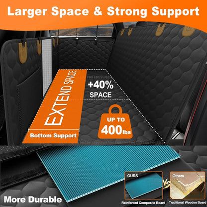 Waterproof Foldable Dog Seat Safety Protector.