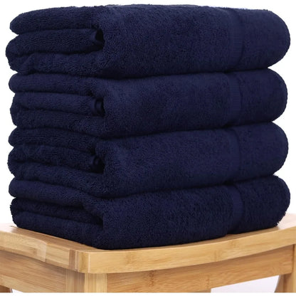 Super absorbent, fast drying 100% cotton towel set