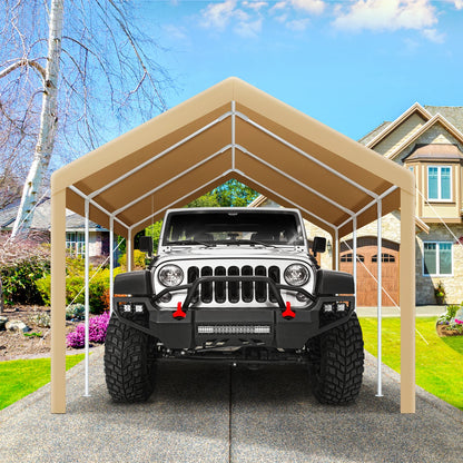 10x20 Heavy Duty Upgrade Waterproof Protected Carport