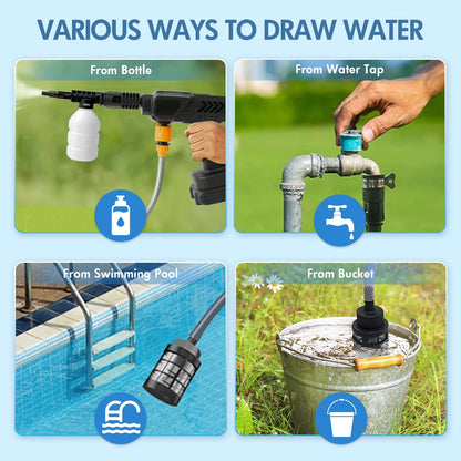 6-in-1Cordless Pressure Washer Gun 3200rpm