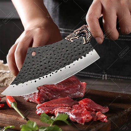 8PCS Stainless steel Professional Kitchen Chef Knife Set