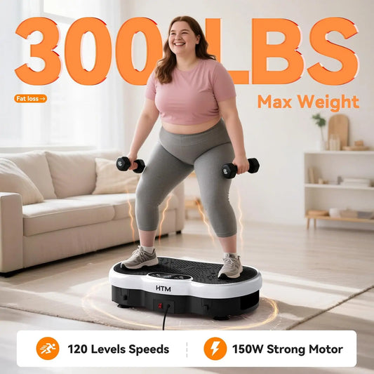 Whole Body Vibration Plate Exercise Machine