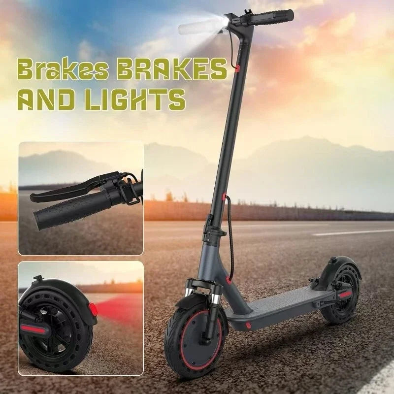 500W 22MPH Adult 10inch Electric Scooter Shock-absorbing