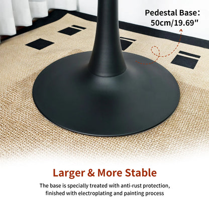 Leisure Round Coffee Table for 2-3 People