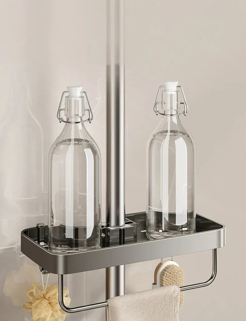 Bathroom Shower Shampoo Organizer Storage Shelf
