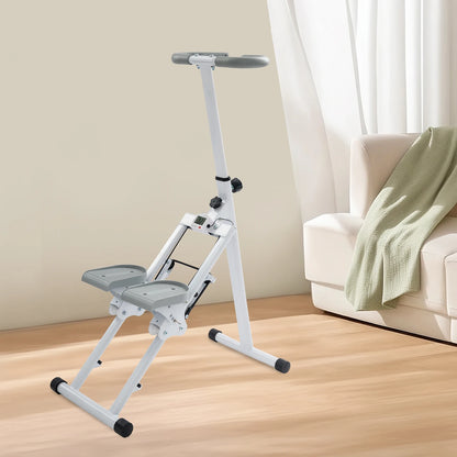 Foldable Indoor Vertical Stair Climbing Machine for Full-Body Workout