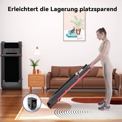 350lbs Adjustable Foldable Treadmill,10MPH Exercise Machine