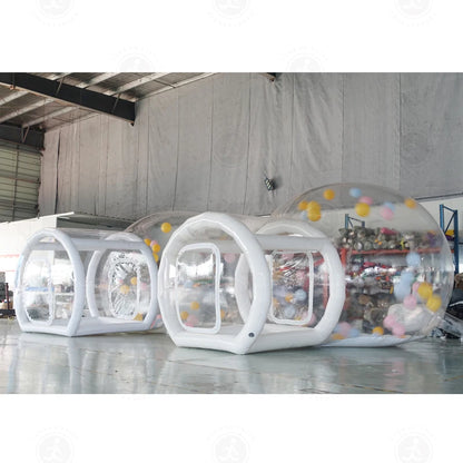 8.2Ft Inflatable Tent Bubble House Clear Dome