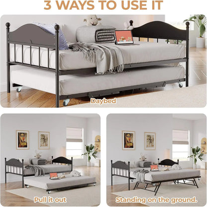 Heavy Duty Metal Platform Bed Frame