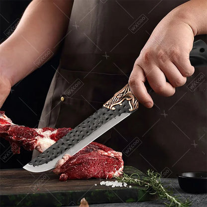 8PCS Stainless steel Professional Kitchen Chef Knife Set
