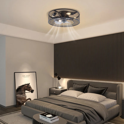 Low Noise Round Ceiling Fan with 3 Wind Speeds
