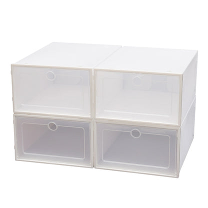 20pcs Shoes Transparent Cabinet Organizer