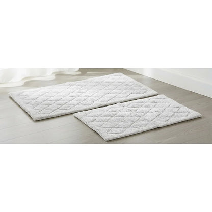 2-Piece Luxury Soft Absorbent Bathroom Rug Set
