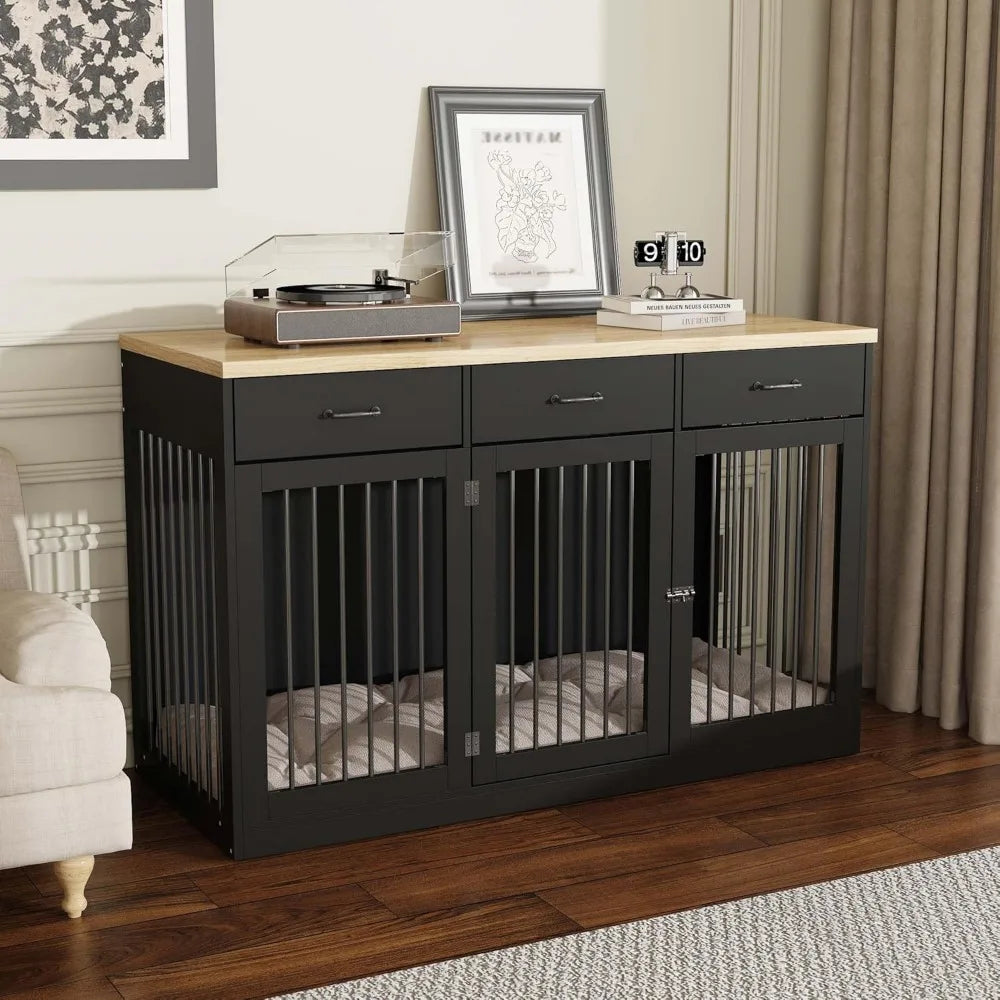 55.3" Indoor Heavy Duty Dog Kennel