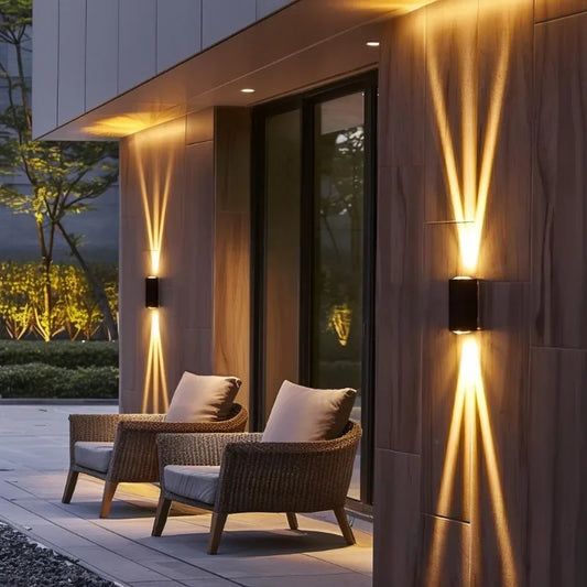 Waterproof Wall lamp for patio yard garden poolside