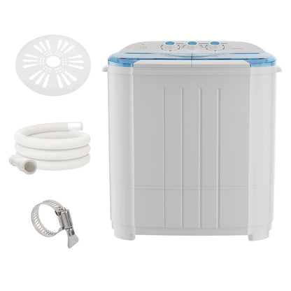 14.5Lbs Portable Washing Semi-Automatic Compact Washer