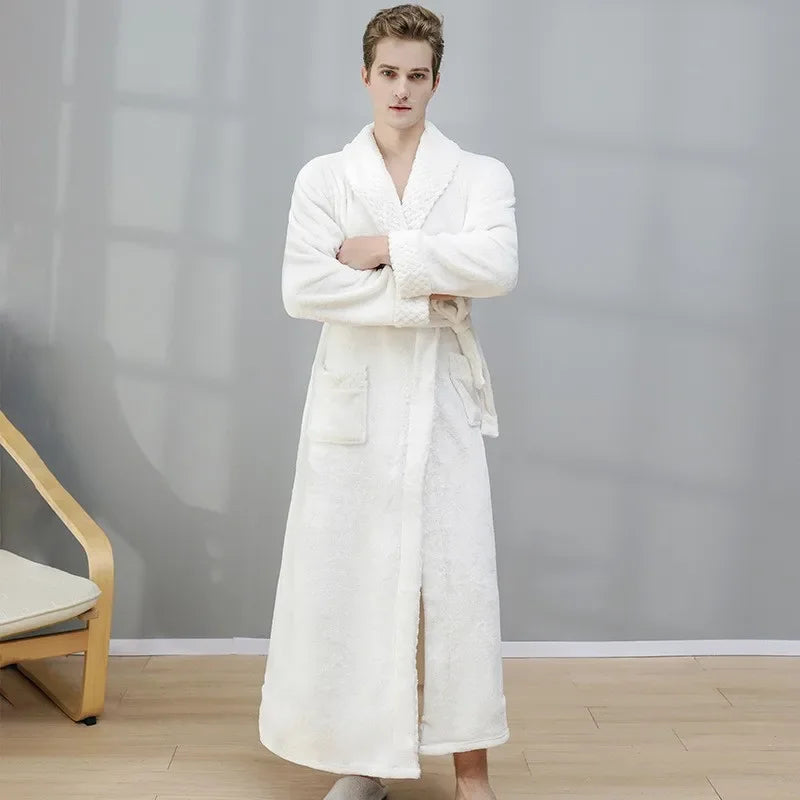 Bath Bathrobes Men Women Pajamas Shower Robe Bath Towels