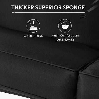 2 Seat Outdoor Patio Swing Chair Adjustable Canopy