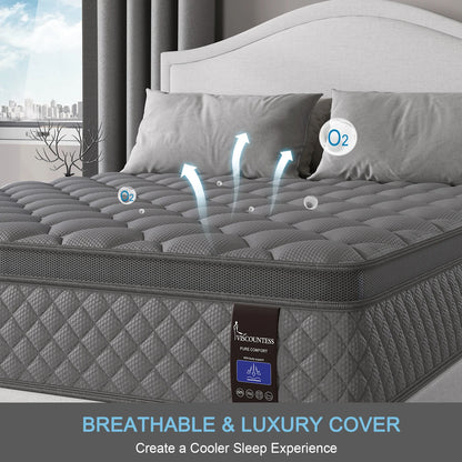 10"12"14"Twin Full Queen King Size Mattress