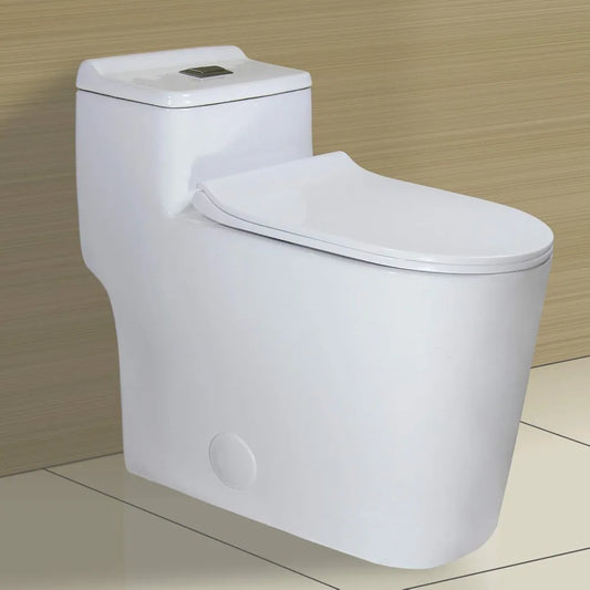 17.25" Comfortable Chair Height with Soft Closing Seat
