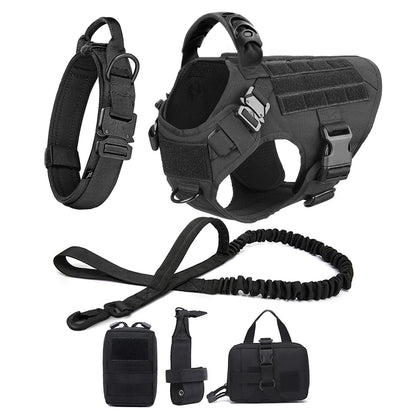 Training Walking Vest Dog Harness and Collar for Medium Large Dogs
