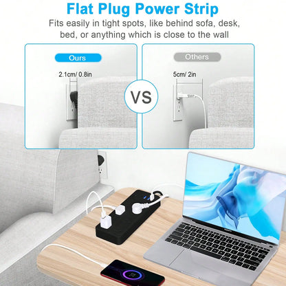 Power Strip Surge Protector 14 in 1 Multi Outlet Extender