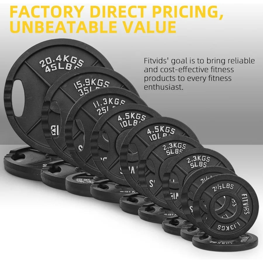 Weight Plate for Strength Training and Weightlifting