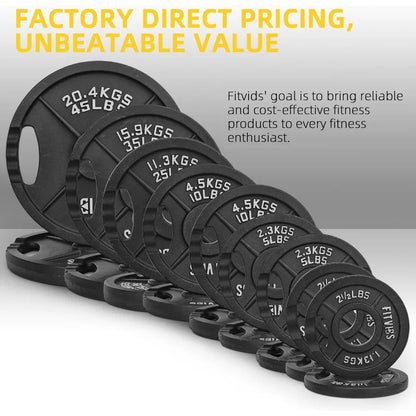 Weight Plate for Strength Training and Weightlifting