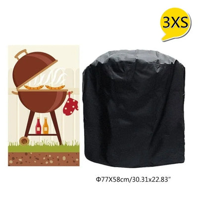 Heavy Duty Grill Rain Protective Outdoor Barbecue Cover